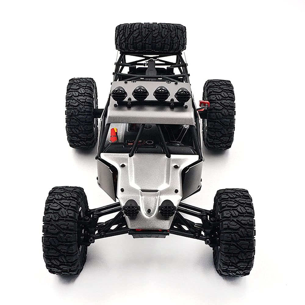 1/12 Scale Brushless Motor RC Car - 4WD High-Speed 70km/h Electric Remote Control Off-Road Vehicle with Alloy Body | Wireless Desert Racing & Drift Car | Perfect Monster Truck Toy for Boys & Kids Birthday Gifts | Indoor & Outdoor Play, Backyard Racing, RC Hobby Enthusiasts