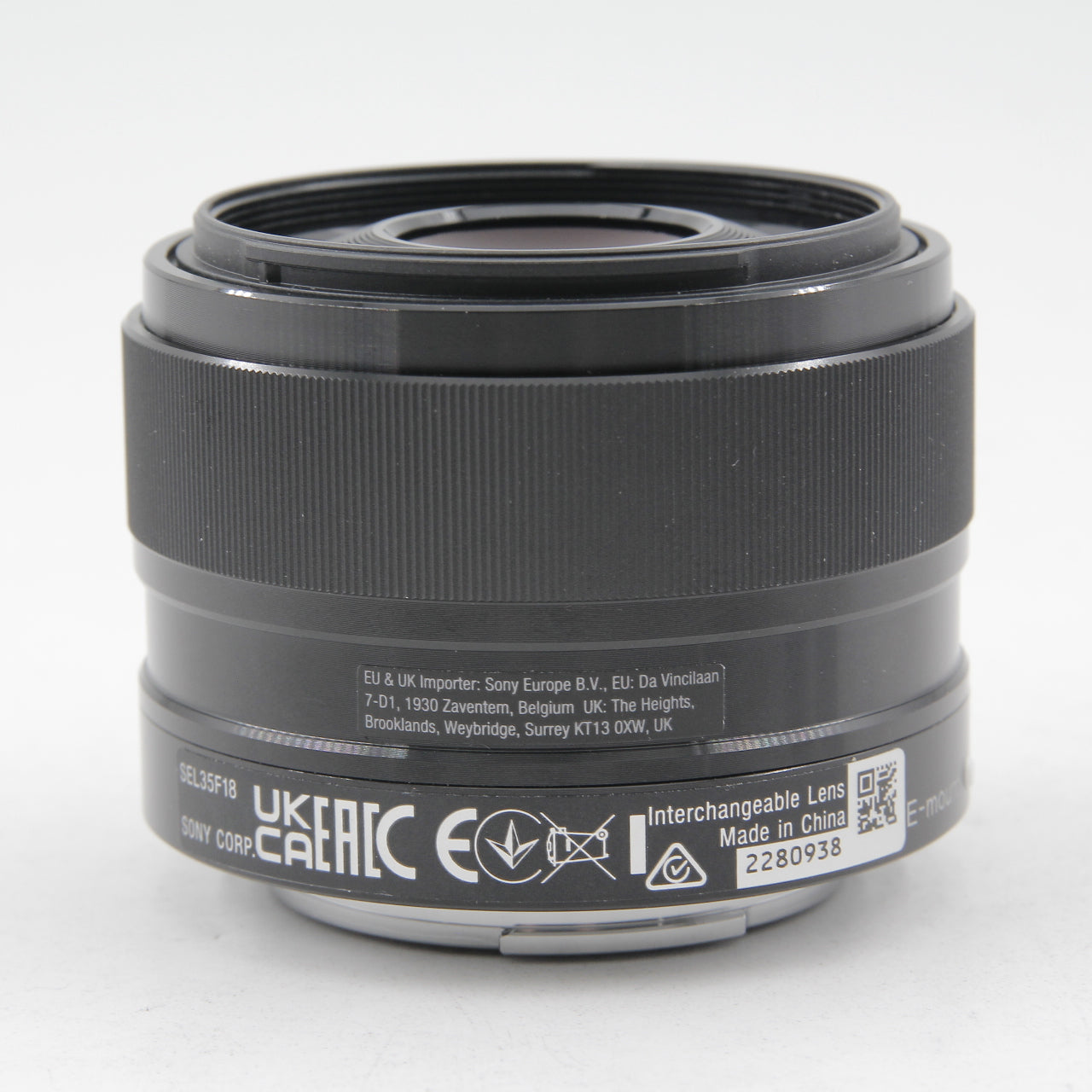 Open Box Excellent Condition Sony E 35mm f/1.8 OSS Lens - Perfect for Portrait Photography, Low Light Shooting & Travel Vlogging