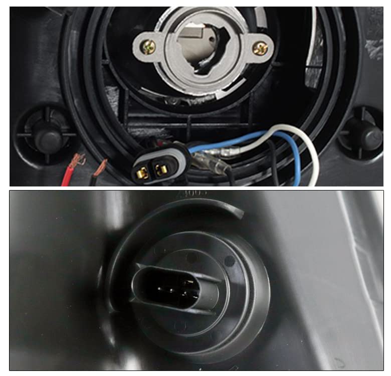 2010-2013 Chevy Camaro CCFL Halo Black/Smoke Projector Headlights with 6.25