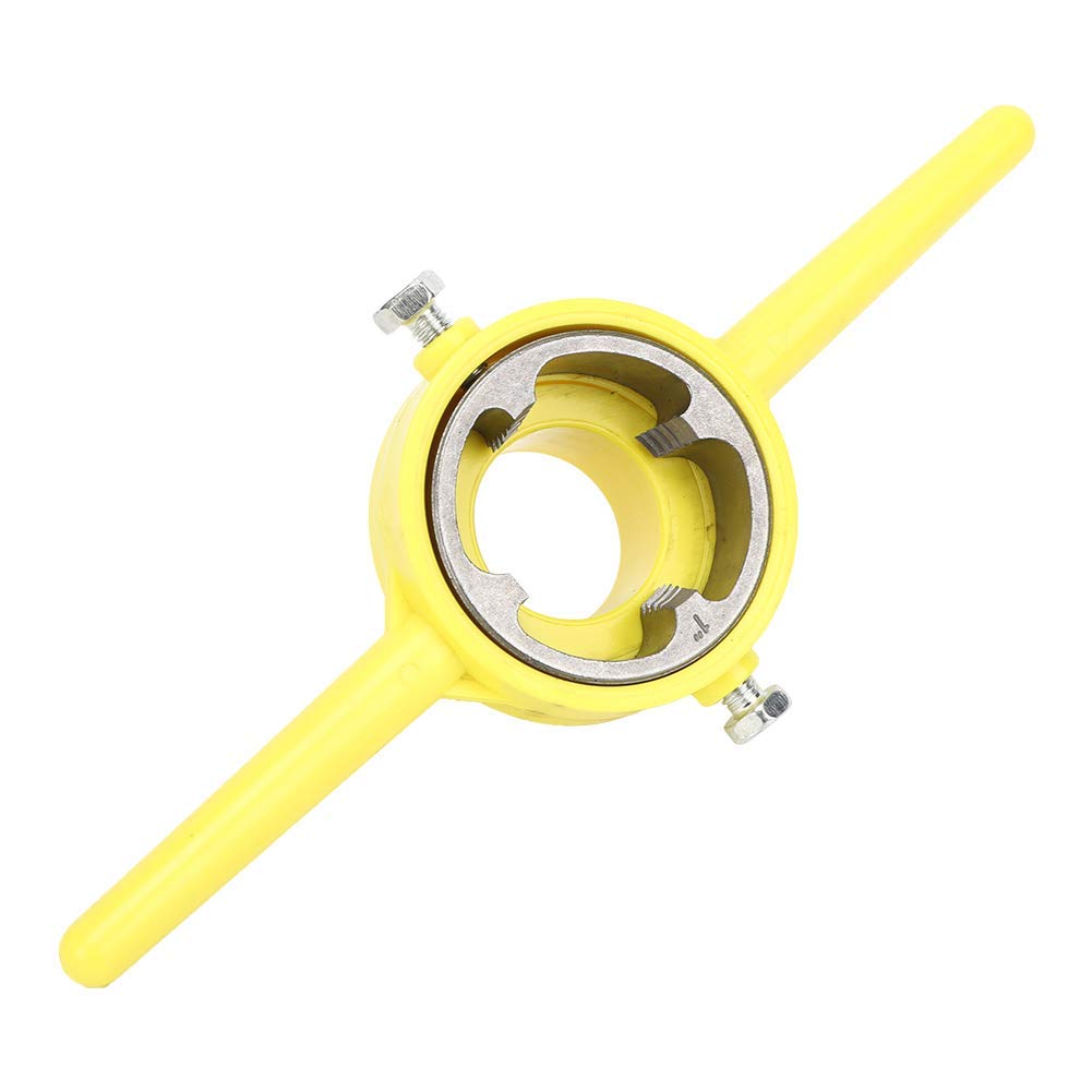 PVC Pipe Threading Tool Kit - NPT Round Die Set for Plumbing & DIY Projects - Perfect for Pipe Repair, Installation & Maintenance