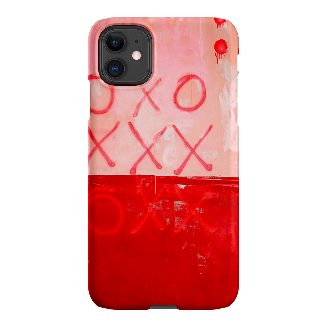 Premium Xoxo Phone Case - Shockproof & Slim Design for iPhone 15/14/13/12/11 Pro Max - Trendy Cute Protective Cover for Everyday Use, Travel & Outdoor Activities