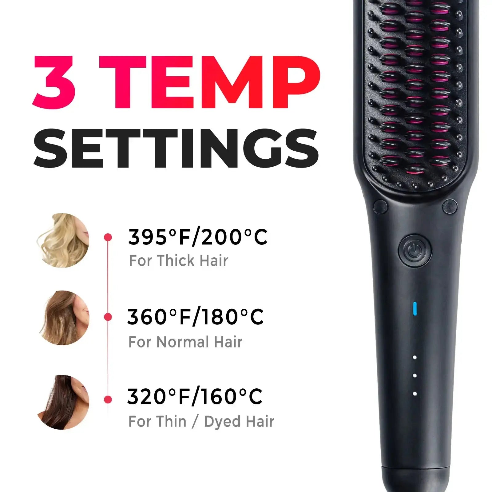 Tymo Ionic Mini Hair Dryer - Fast Drying, Lightweight & Compact Travel Blow Dryer for Salon-Quality Styling at Home or On the Go