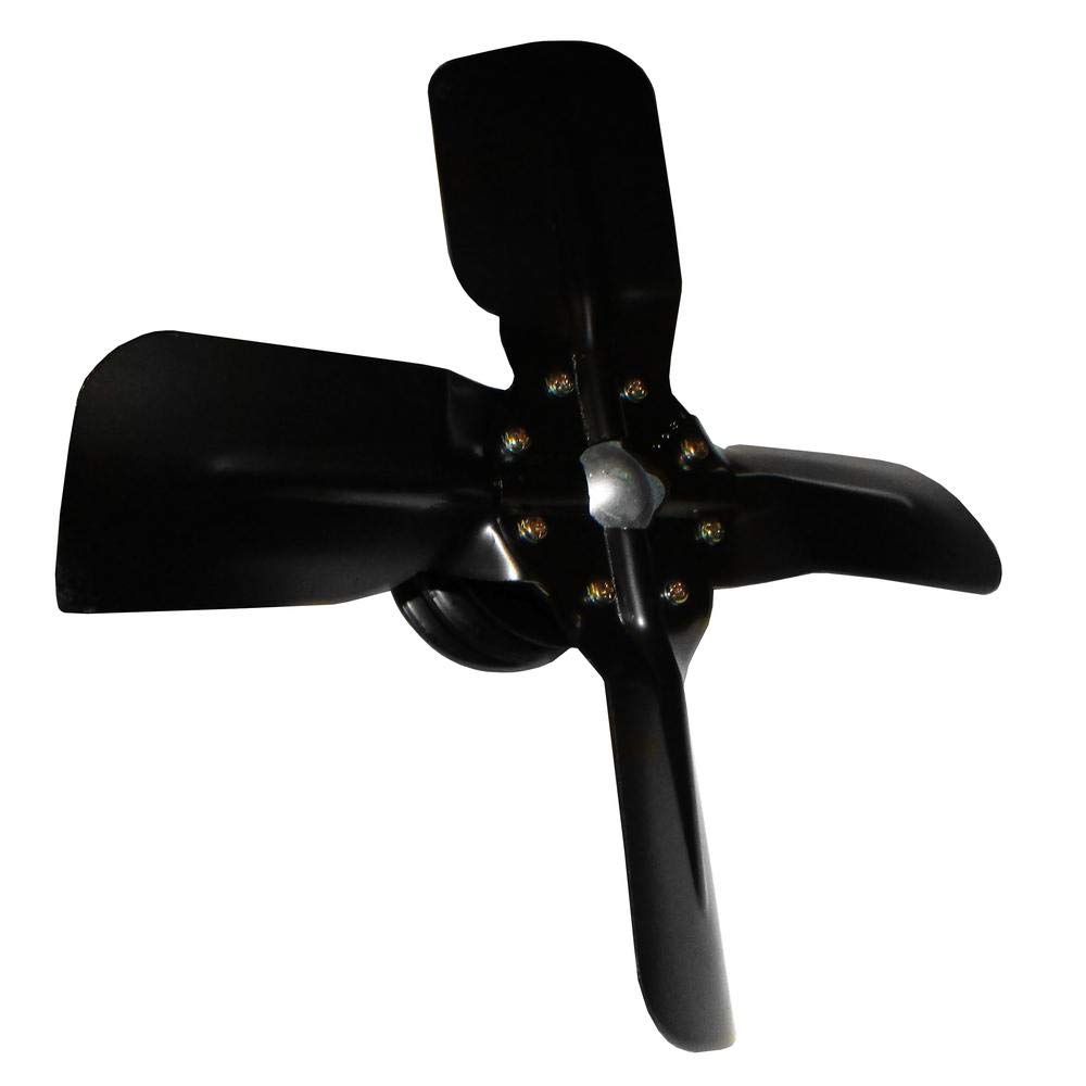 RAParts AM839T Replacement Fan Assembly Compatible with John Deere M MC MI MT Tractors - Perfect for Cooling System Repair & Maintenance