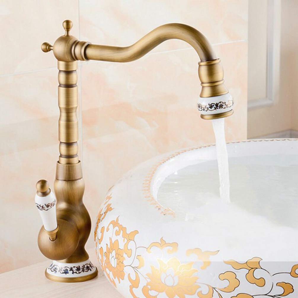 360° Swivel Kitchen Faucet with Pull Down Sprayer - Easy Installation, HEYWAYGO - Perfect for Modern Kitchens, Dishwashing & Food Prep