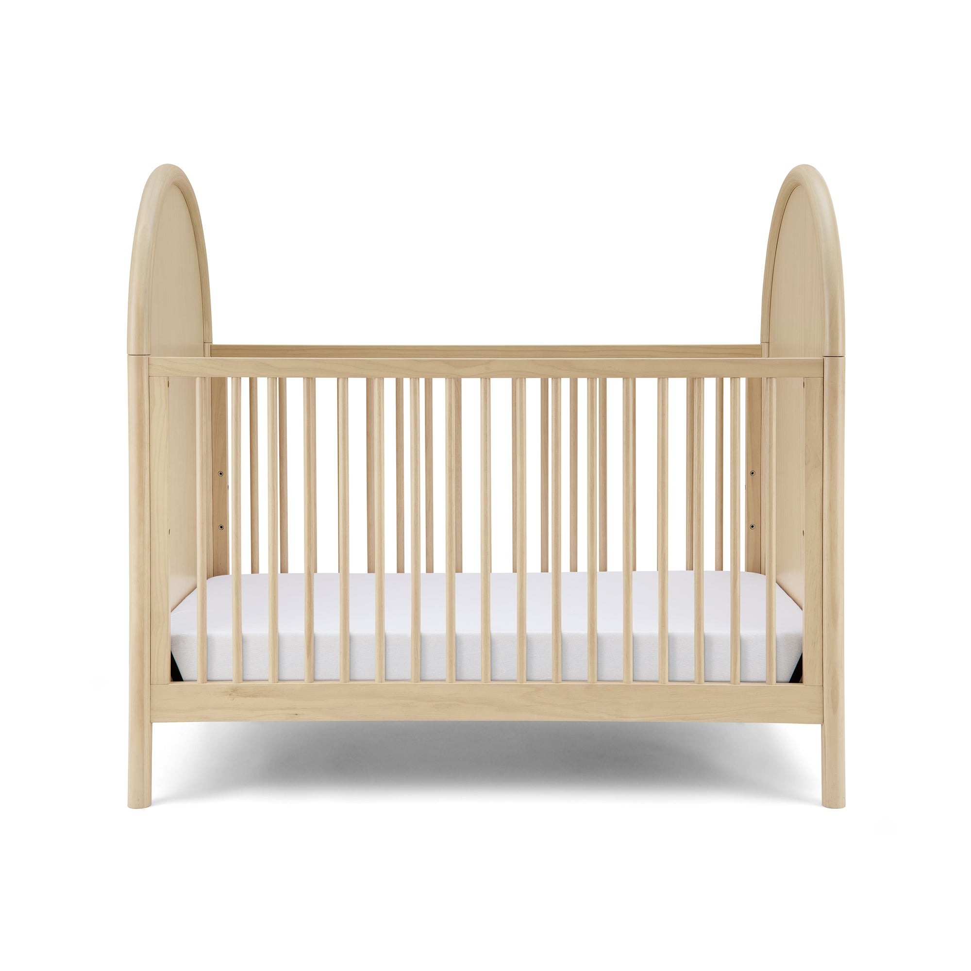 Vivi 4-in-1 Convertible Baby Crib - Toddler Bed, Daybed & Full-Size Bed | Safe Nursery Furniture for Newborn to Adult | Perfect for Bedrooms, Daycare & Guest Rooms