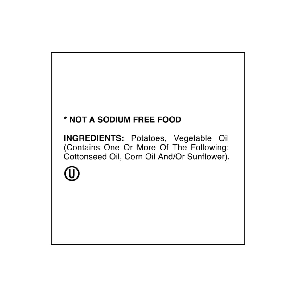 UTZ No Salt Added Potato Chips 2.75oz (4 Pack) - Gluten Free, Vegan, Healthy Snacks for Kids & Adults - Perfect for Lunch Boxes, Parties, and On-the-Go Snacking