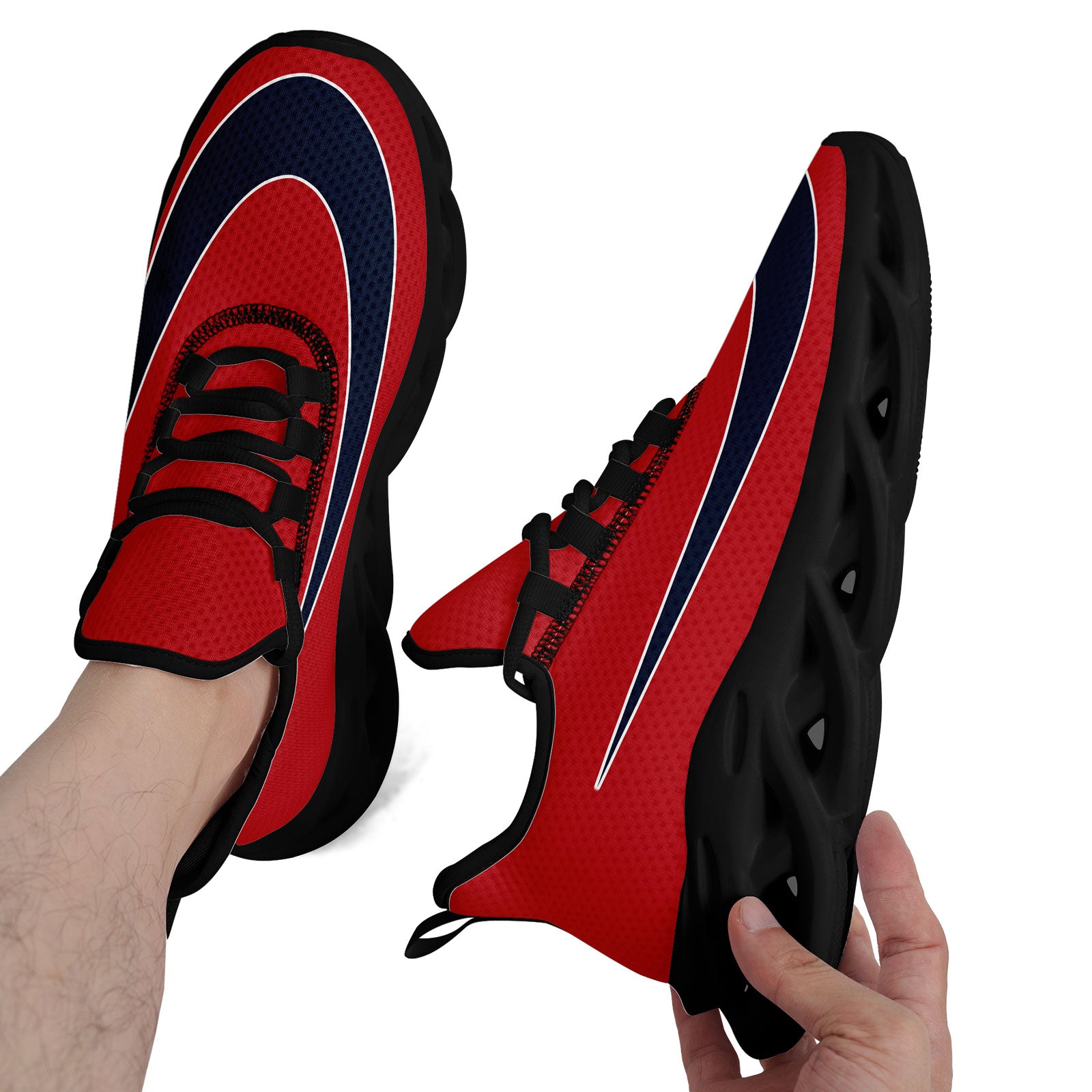 Custom Maxsoul Personalized Sneakers - Breathable Lightweight Running Shoes for Men & Women (FN003 E020109) - Perfect for Jogging, Gym Workouts & Casual Wear