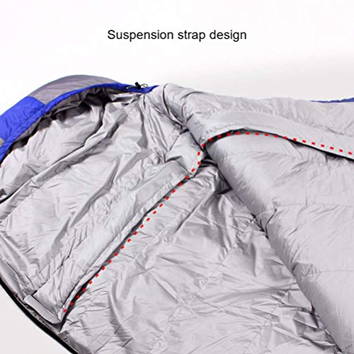 Ultralight Down Sleeping Bag for Adults - Compact, Waterproof & Warm - Perfect for Camping, Backpacking, Hiking & Outdoor Adventures - Ideal for Cold Weather Travel & Mountain Expeditions