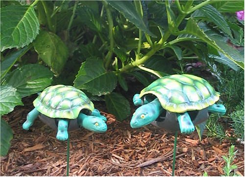 KFK Turtles with Spring Legs - Set of 2 Cute Jumping Turtle Toys for Kids | Fun Bath & Pool Toys, Party Favors, Sensory Play