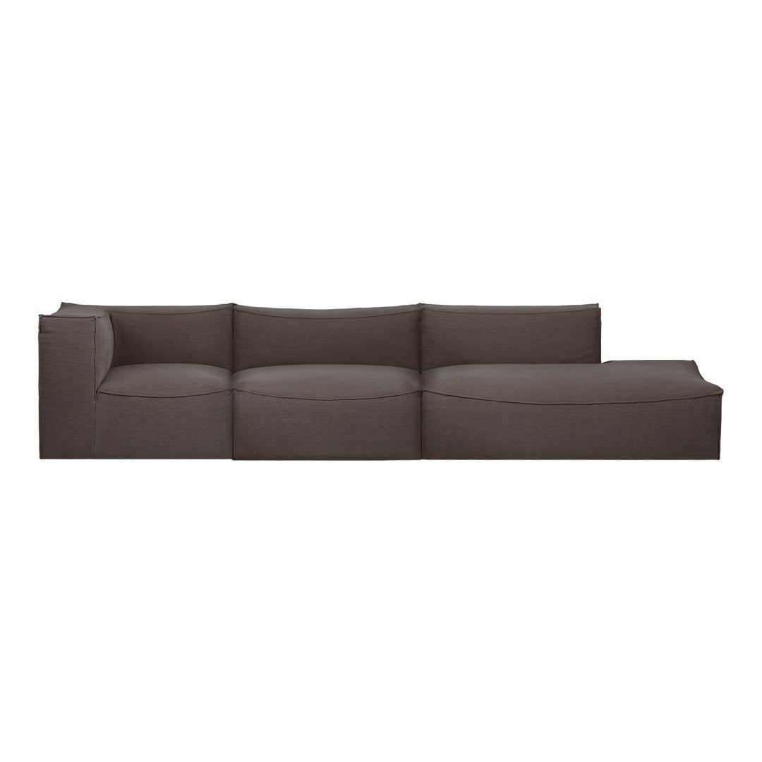 Modular Sofa Set for Small Spaces - Catena Sectional Couch with Removable Cushions | Perfect for Apartments, Studio Living Rooms & Cozy Home Decor