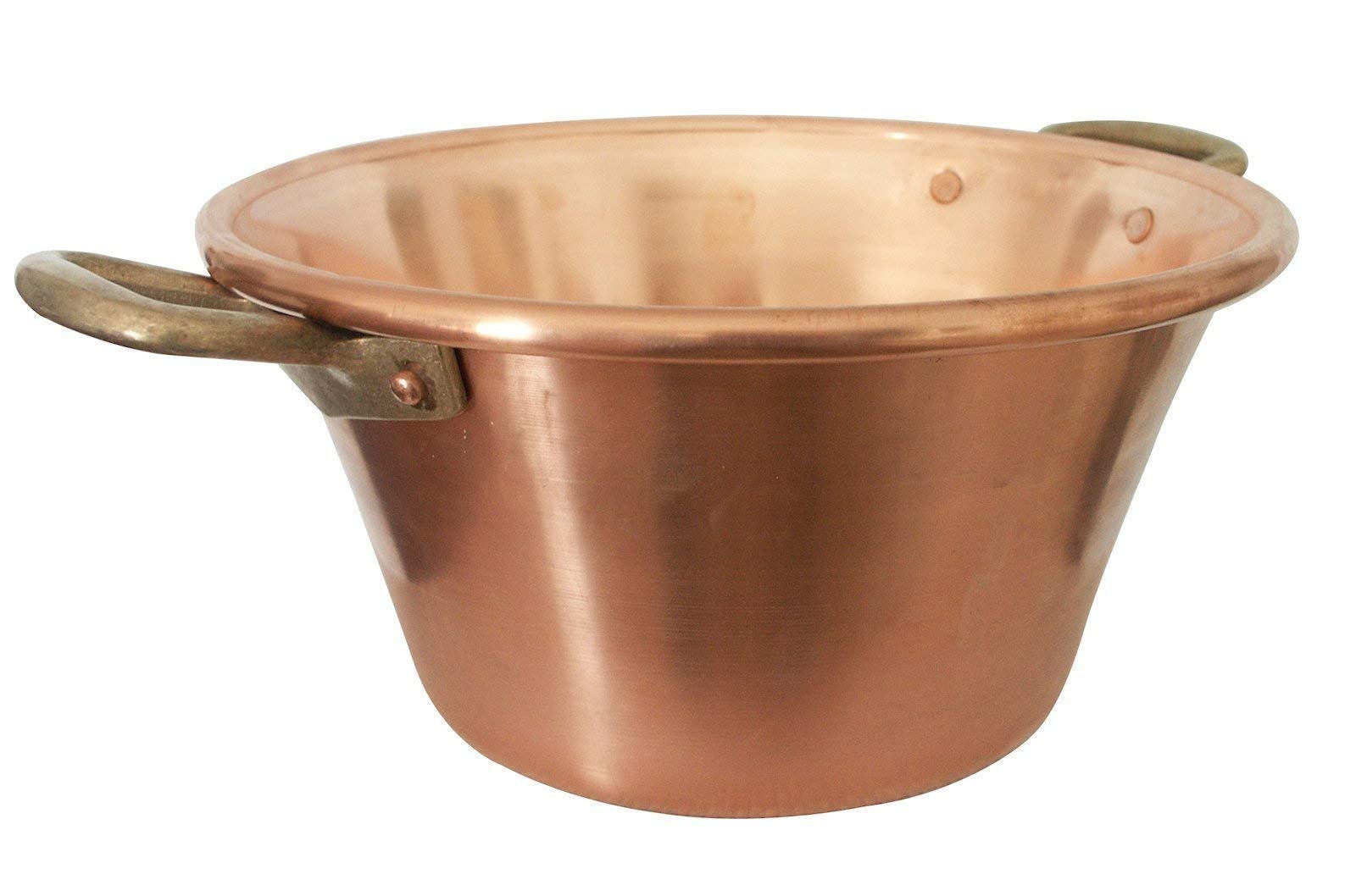 Premium Copper Polenta Pot – Traditional Italian Cornmeal Cookware for Creamy Polenta & Risotto | Perfect for Stovetop Cooking & Serving at Dinner Parties