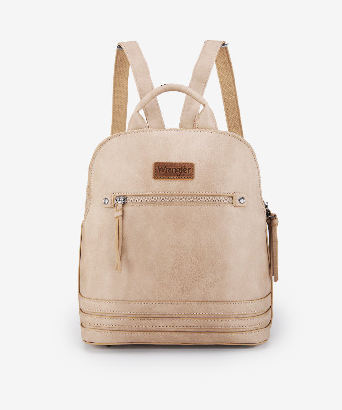 Wrangler Dome Zippered Backpack - Water-Resistant Hiking & Travel Backpack for Men & Women - Perfect for Outdoor Adventures, School & Commuting