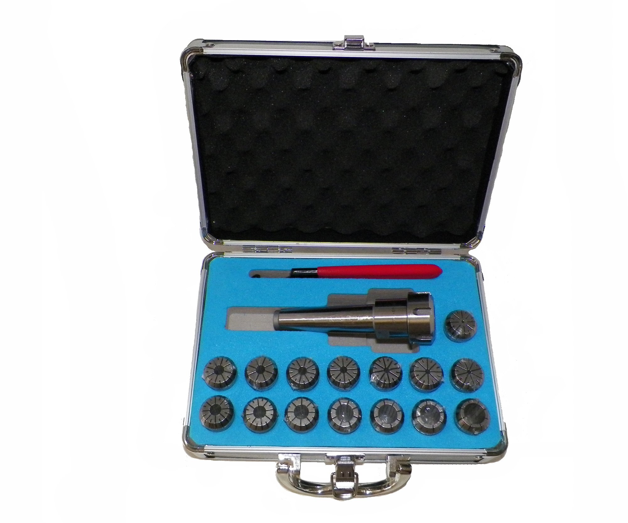 MT3 ER25 Collet Chuck Tool Holder Set - 15 Pcs Precision Collets for Milling & Lathe Machines | CNC Machining, Metalworking & Woodworking Tools
