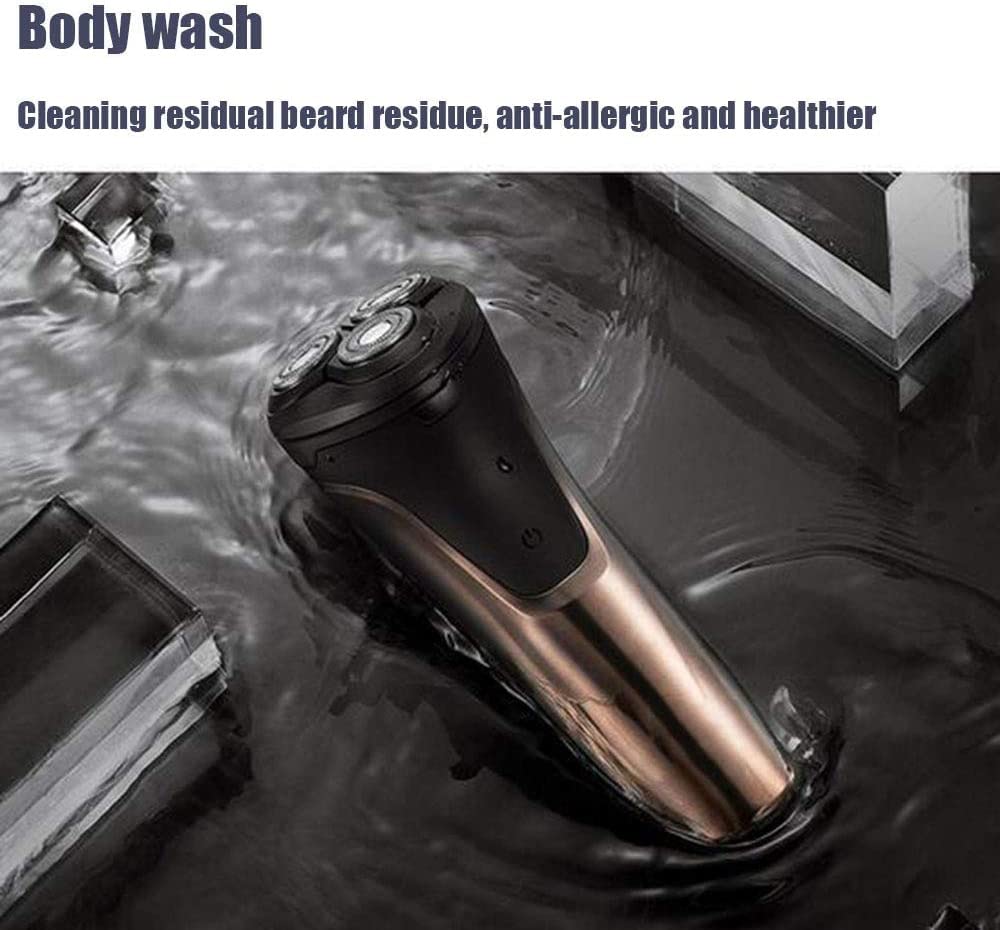 JYYBN Electric Shaver for Men - Rechargeable Wet/Dry Shaver with Pop-Up Trimmer | Cordless Men's Razor for Face, Body & Travel Grooming | Smooth Shaving at Home or On The Go