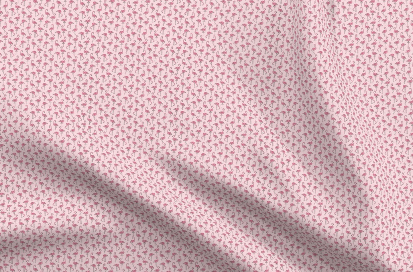 Flamingo Printed Velvet Fabric - Tropical Summer Spring Beach Design for Upholstery, Home Decor & Apparel | Fat Quarter Soft Bottomweight Material | Perfect for DIY Pillows, Curtains & Clothing Projects