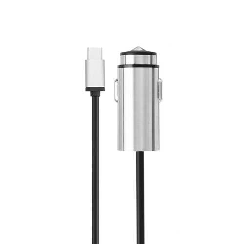 Bakeey 3.4A Fast Car Charger with Dual USB Ports & Type C/Micro USB Cable - Compatible with iPhone, Samsung, iPad, Tablet - Perfect for Road Trips & Travel Charging