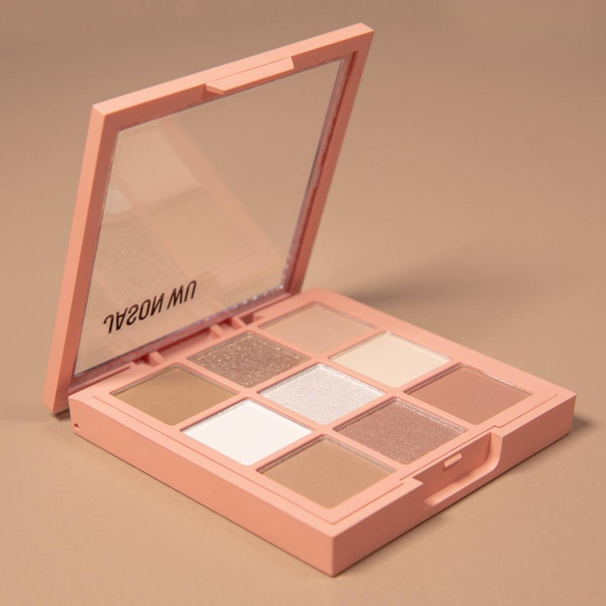 Jason Wu Beauty Flora 9-Color Eyeshadow Palette 03 Desert Rose - Long Lasting Pigmented Makeup for Day & Night Looks | Perfect for Parties, Weddings & Special Occasions