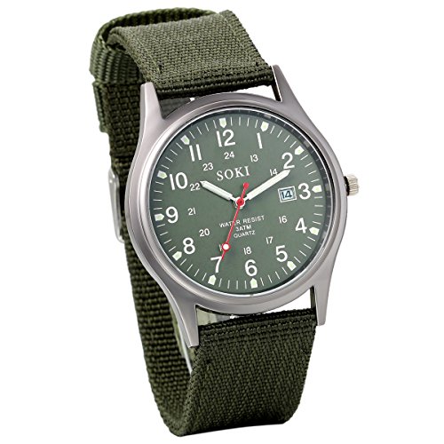 green luminous hands (5.51in - 8.07in)
