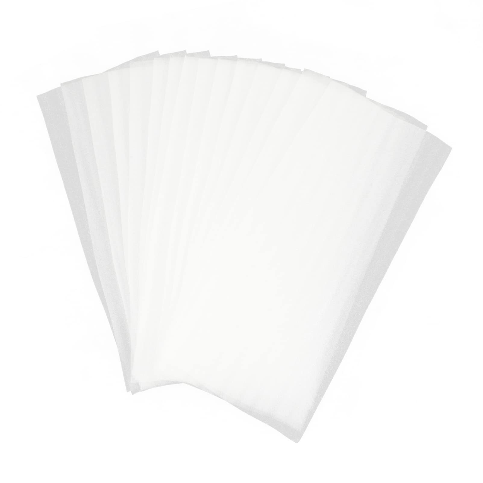 Lurrose 15 Sheets Salon Hair End Wrap Paper - Professional Bleaching & Highlighting Tissue for Hair Dyeing, Styling & Barber Use - Perfect for Salon, Home Hair Care & DIY Hair Coloring