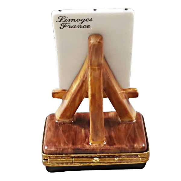 Rochard Art United France Limoges Box - Hand-Painted Freedom Tower Easel Trinket Box | Collectible French Porcelain Gift for Home Decor, Anniversary & Souvenir
