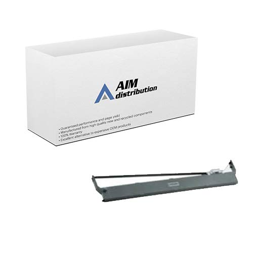 IBM 4227 Black Printer Ribbon 6-Pack - AIM Compatible Replacement Cartridge (11A6150) for Office Printing & Document Processing