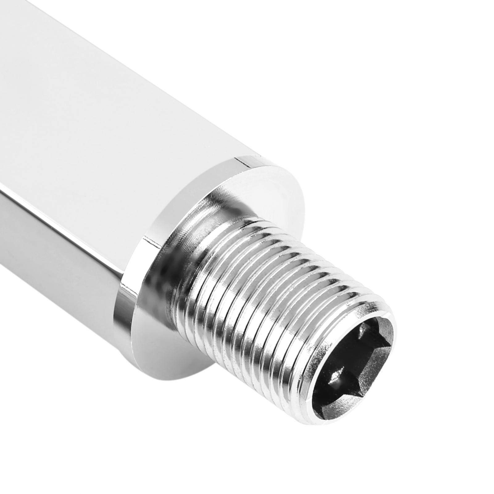 Stainless Steel Shower Extension Arm 60cm/23.62in - Adjustable Wall Mounted Shower Arm for Bathroom, Handheld Showerhead & Rainfall Shower - Perfect for Small Bathrooms, RV & Camping Use