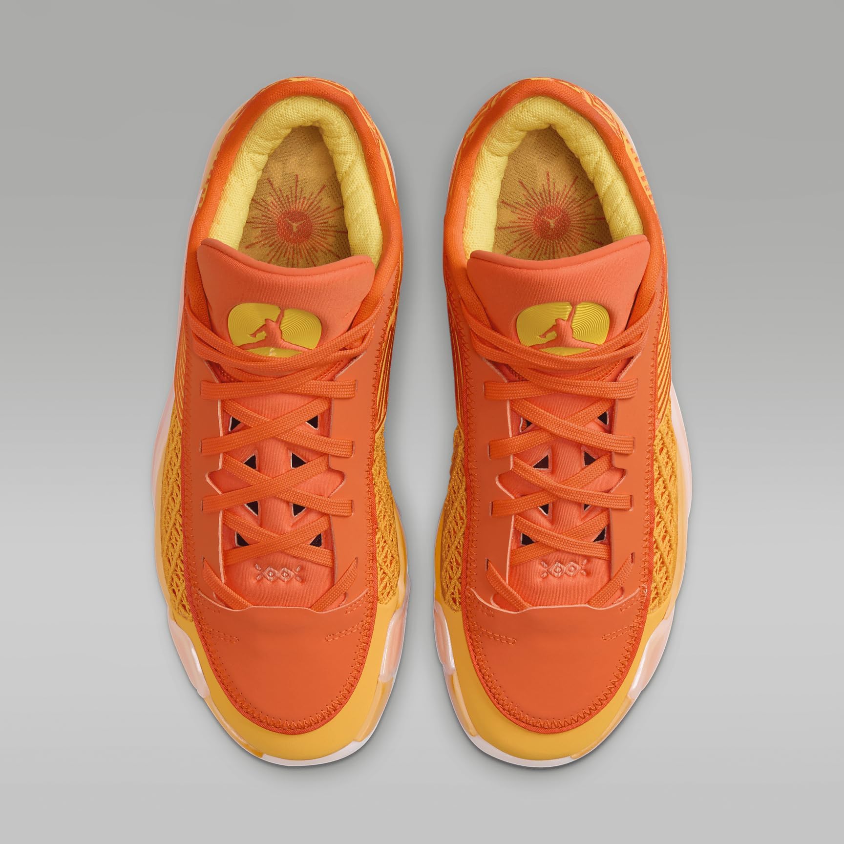 Air Jordan XXXVIII Low H Women's Basketball Shoes - Size 7 | FV3945-700 in Taxi/Safety Orange/Sail/Tour Yellow | Perfect for Indoor & Outdoor Basketball Games, Training, and Streetwear Fashion
