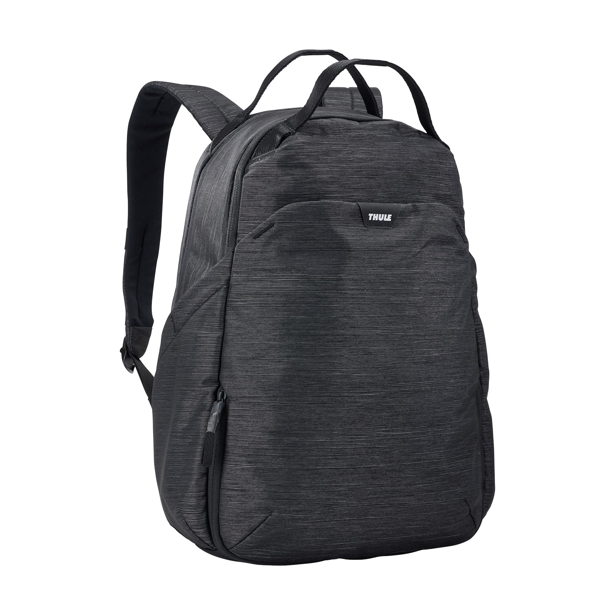 Thule Diaper Backpack for Travel & Maternity - Waterproof Baby Changing Bag with Adjustable Shoulder Straps - Perfect for Daycare, Airplane & Outdoor Adventures (Black)