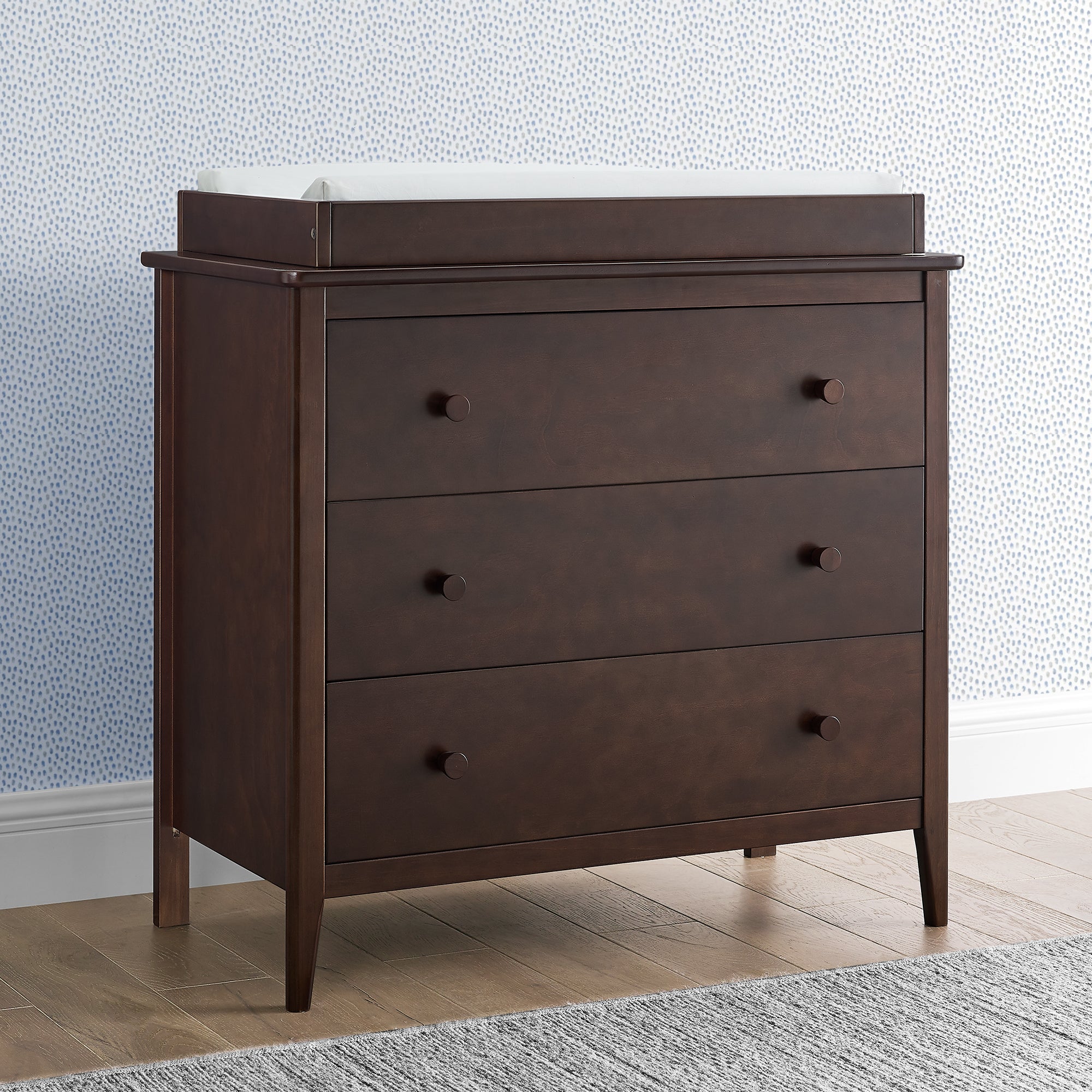 Casey 3 Drawer Dresser - Wooden Bedroom Chest of Drawers for Storage | Perfect for Bedroom, Nursery, or Closet Organization
