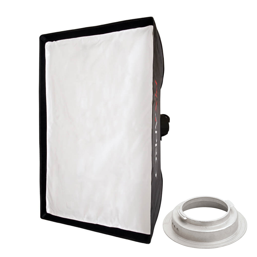 60x90cm Professional Photography Softbox - Durable Rectangular Light Diffuser for Studio & Portrait Photography (No Honeycomb Grid) - Perfect for Product Shoots, YouTube Videos & Indoor Lighting