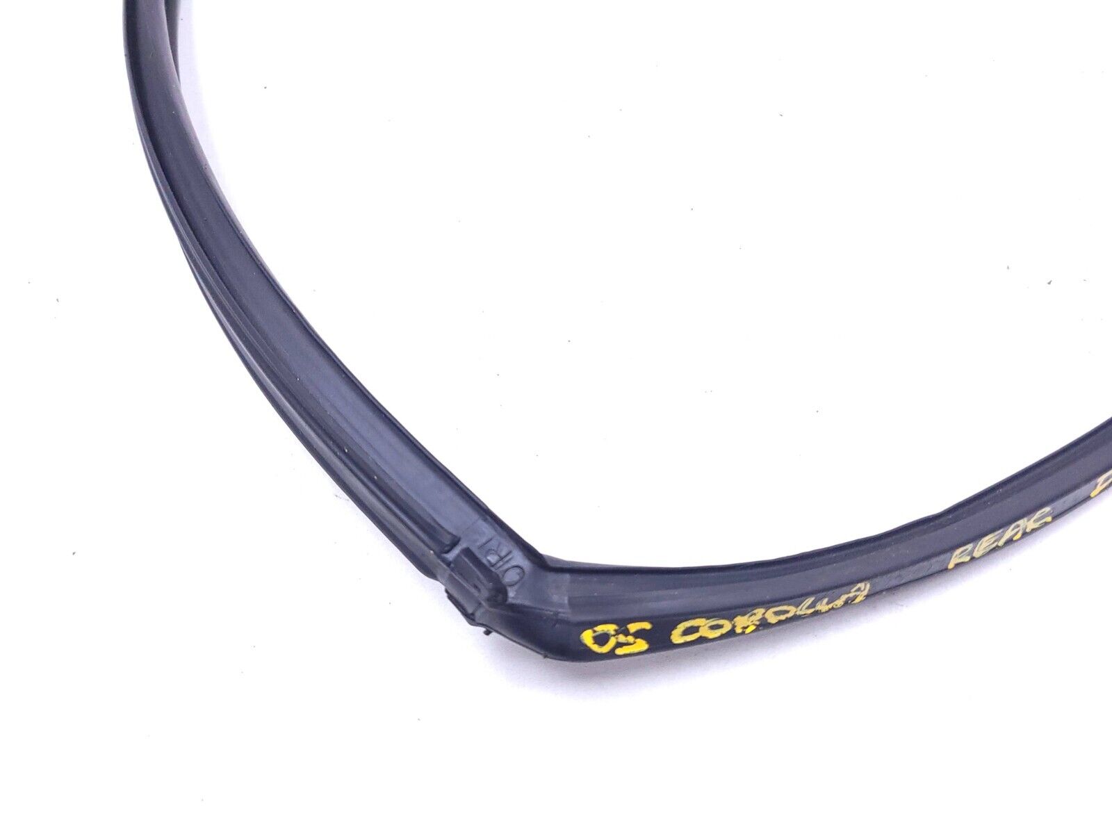 03 08 Toyota Corolla Rear Left Driver Side Door Weatherstrip Seal - 3pcs OEM Replacement - Perfect for Weather Protection & Noise Reduction