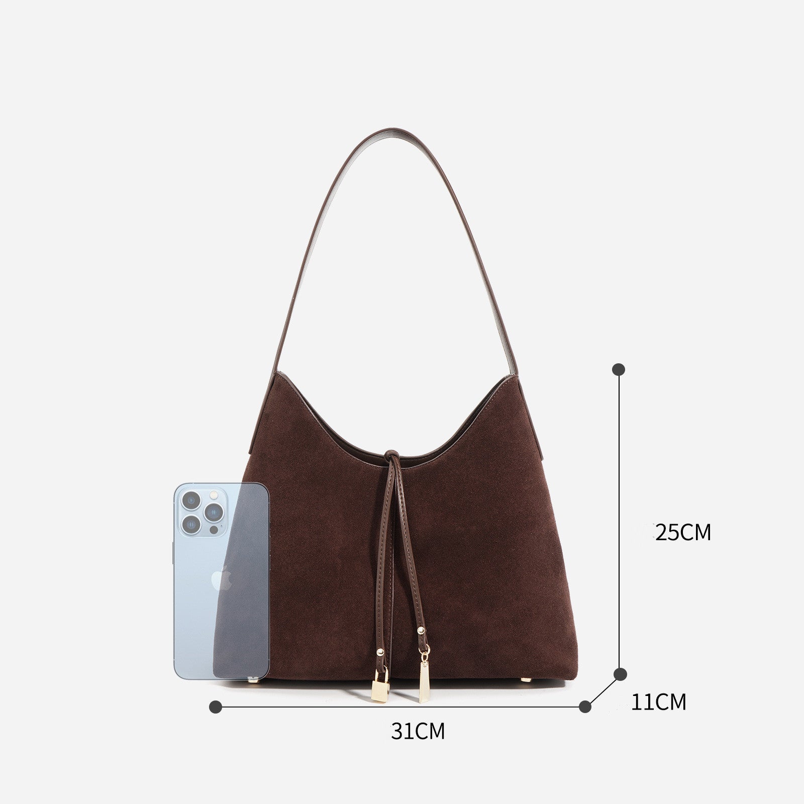 Stylish Women's Leather Handbag for Work & Travel - Elegant City Shoulder Bag - Perfect for Office, Commuting & Shopping