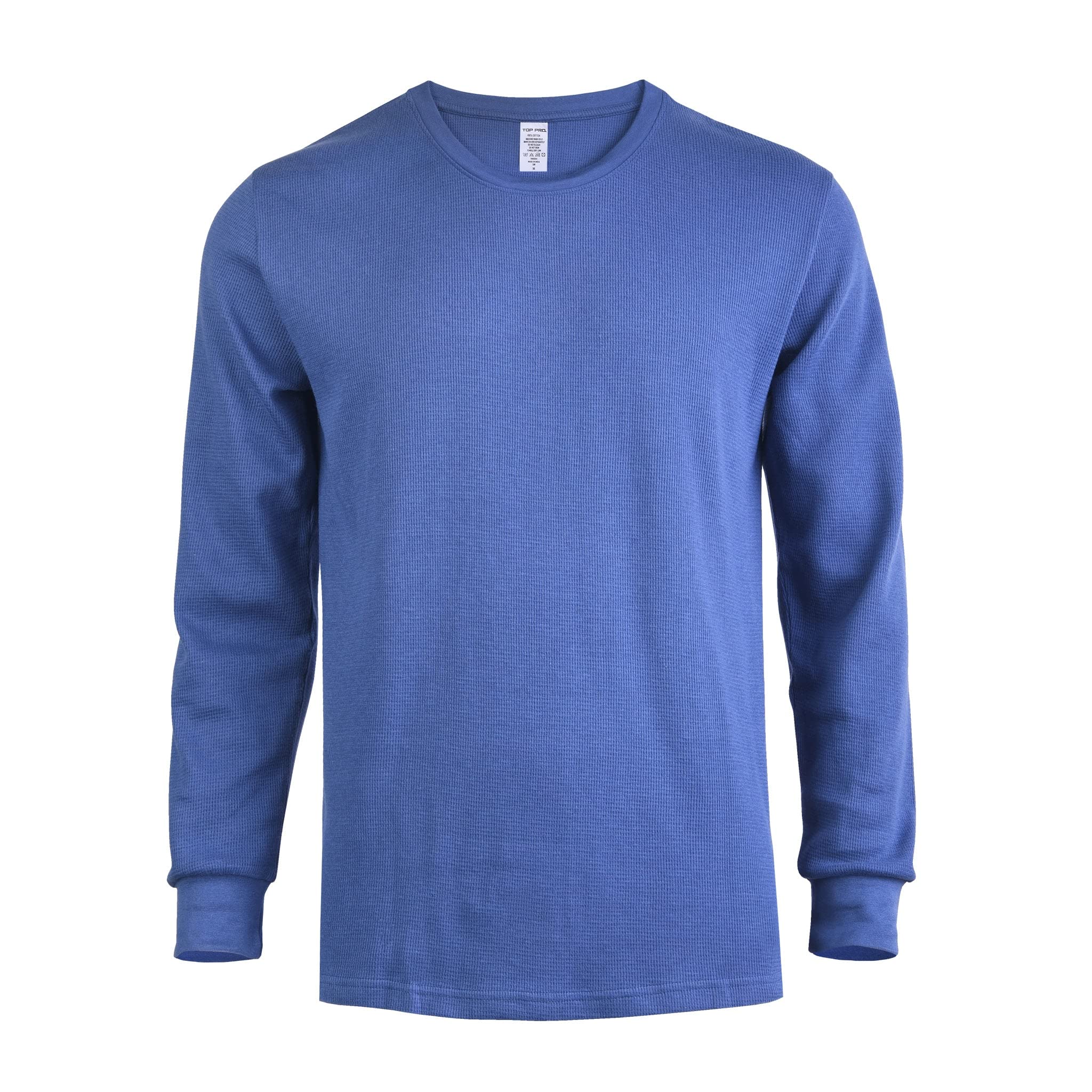 Men's Classic Waffle-Knit Thermal Shirt - Long Sleeve Winter Base Layer for Outdoor Activities & Cold Weather