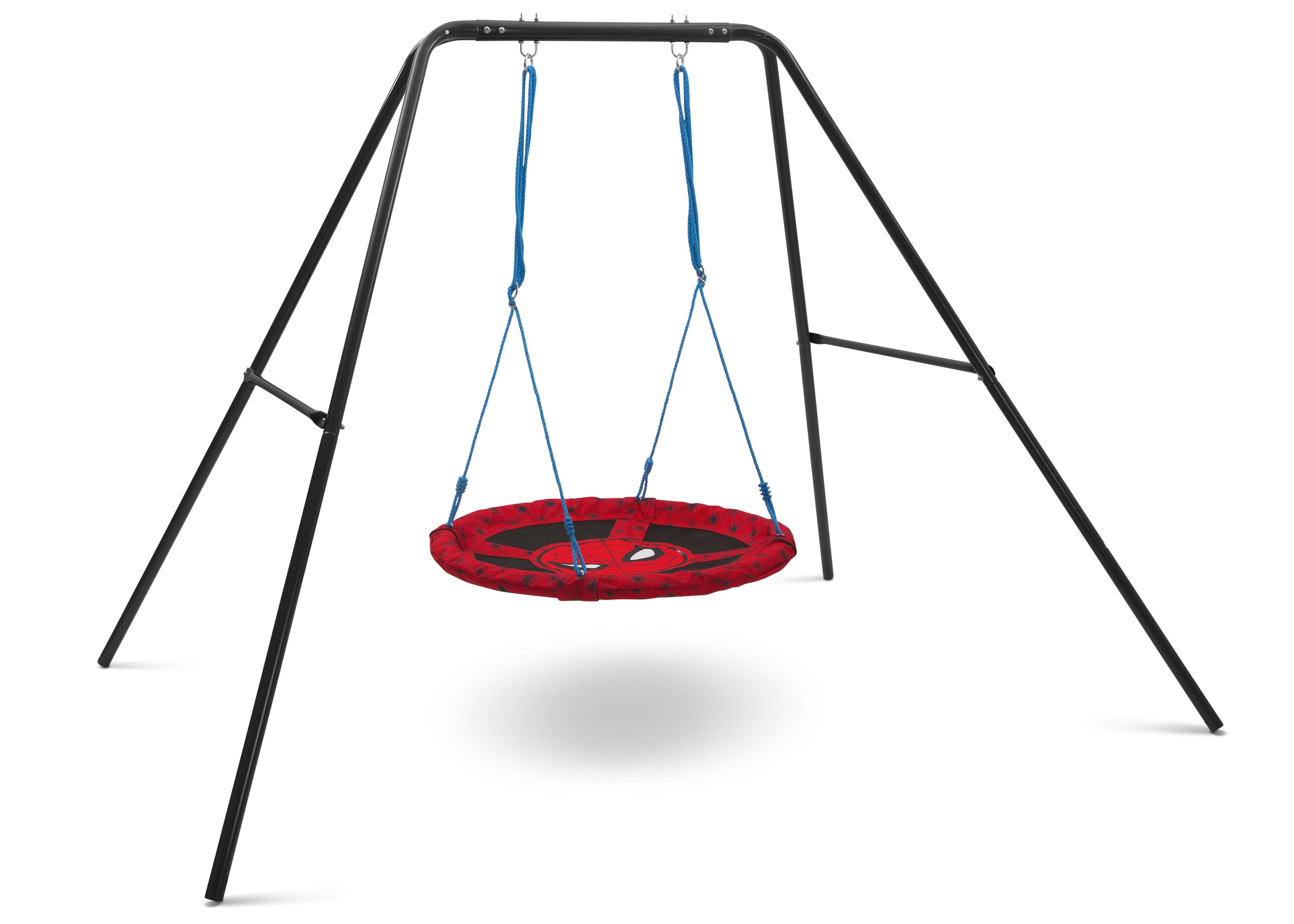 40 Inch Spider-Man Saucer Swing for Kids - Outdoor Play & Backyard Fun - Perfect for Swinging, Spinning & Relaxing