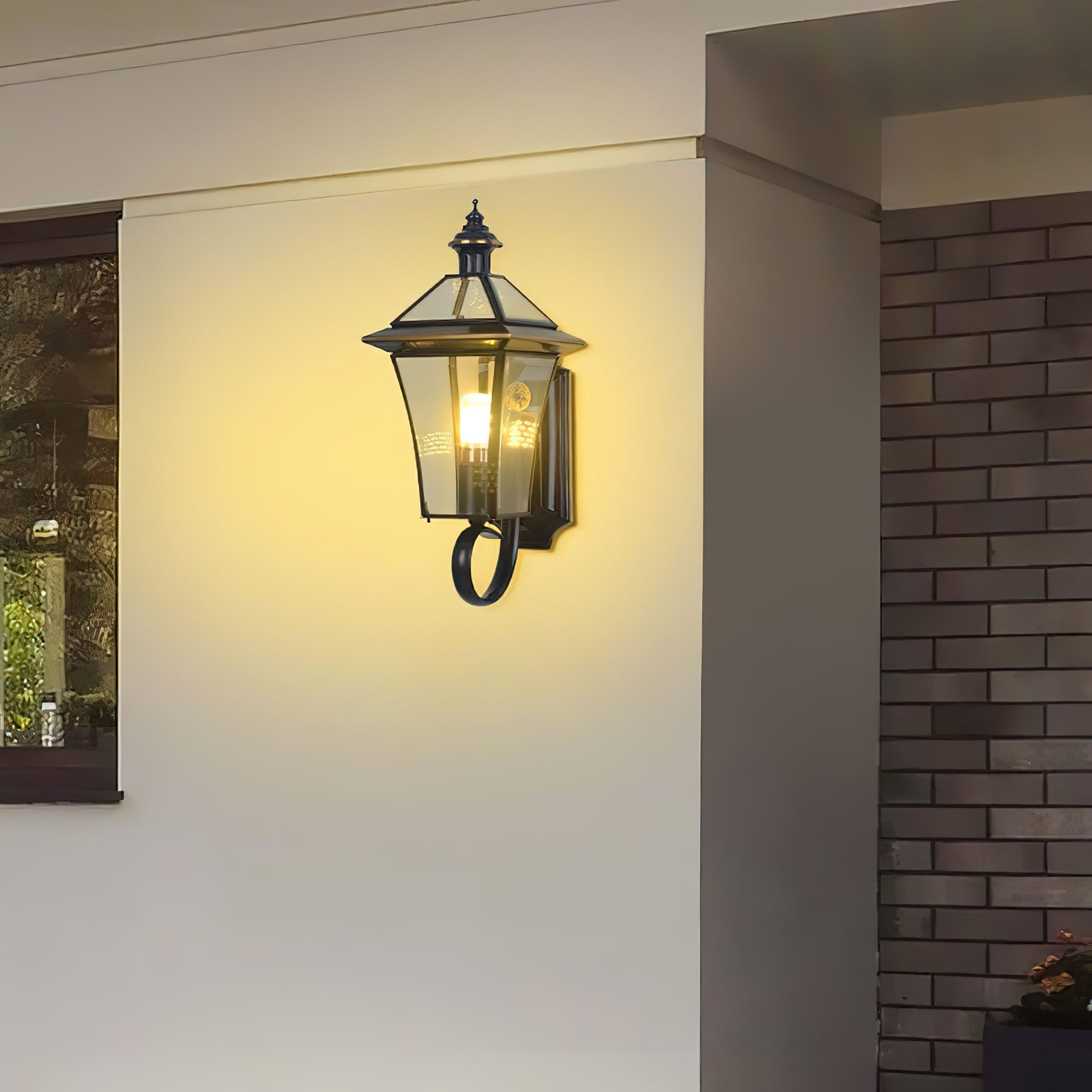Outdoor Courtyard Decorative Wall Lamp - Waterproof LED Garden Lighting for Patio, Porch & Backyard - Perfect for Evening Ambience & Landscape Accent