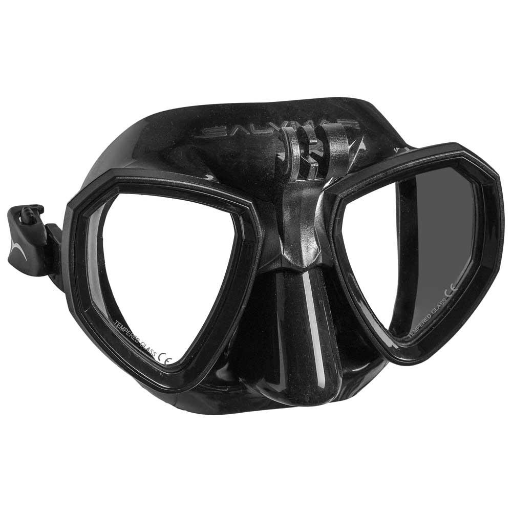 Salvimar Trinity Spearfishing Mask - Anti-Fog & UV Protection Scuba Diving Mask for Snorkeling, Freediving, and Spearfishing - Perfect for Ocean Adventures and Underwater Exploration