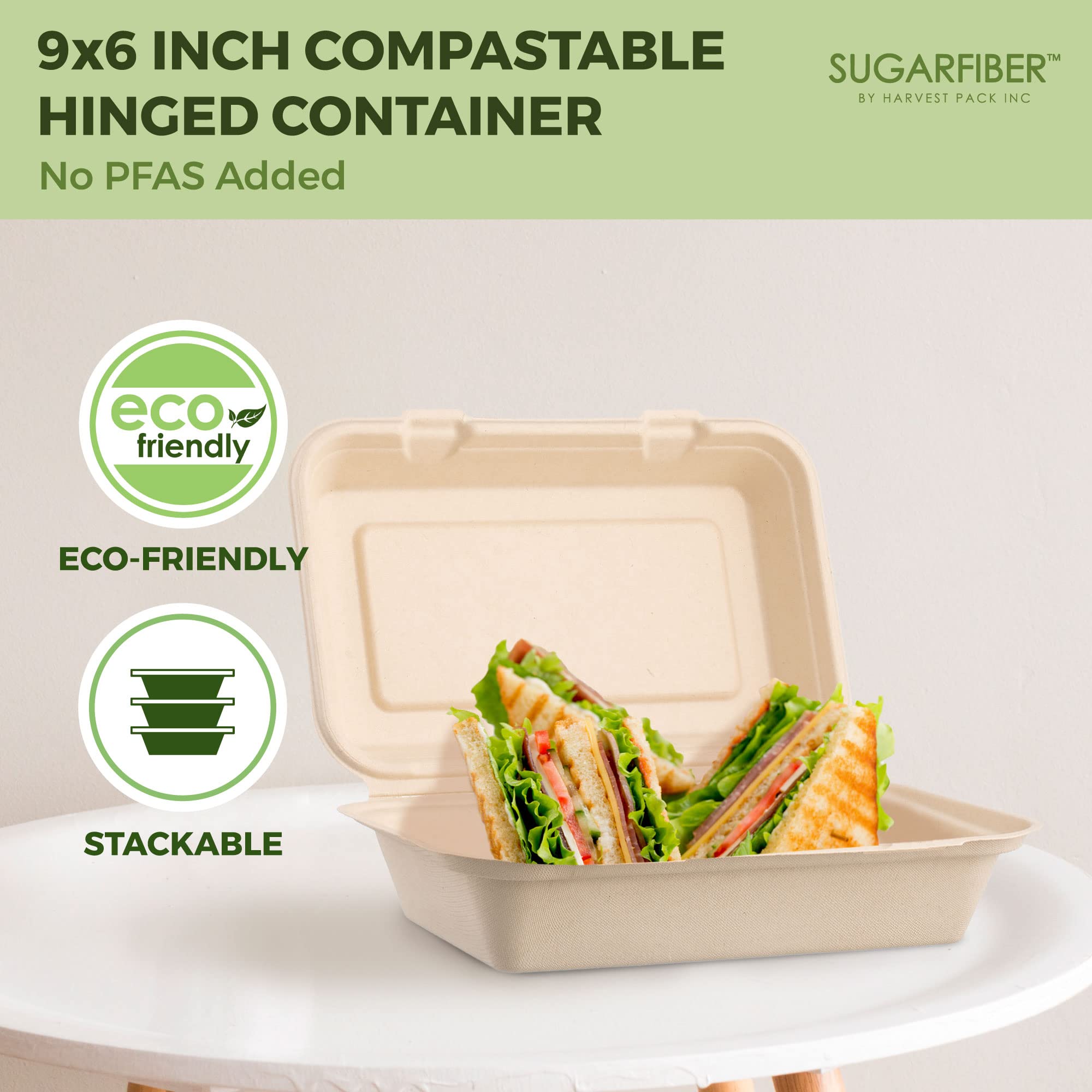 500-Pack PFAS-Free 9x6