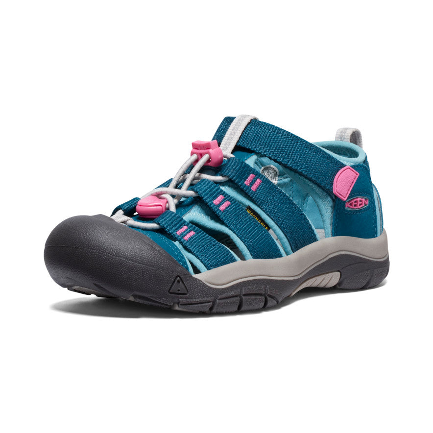 Newport H2 Big Kids' Sneakers - Legion Blue & Hot Pink | Comfortable & Durable for School, Play & Outdoor Activities