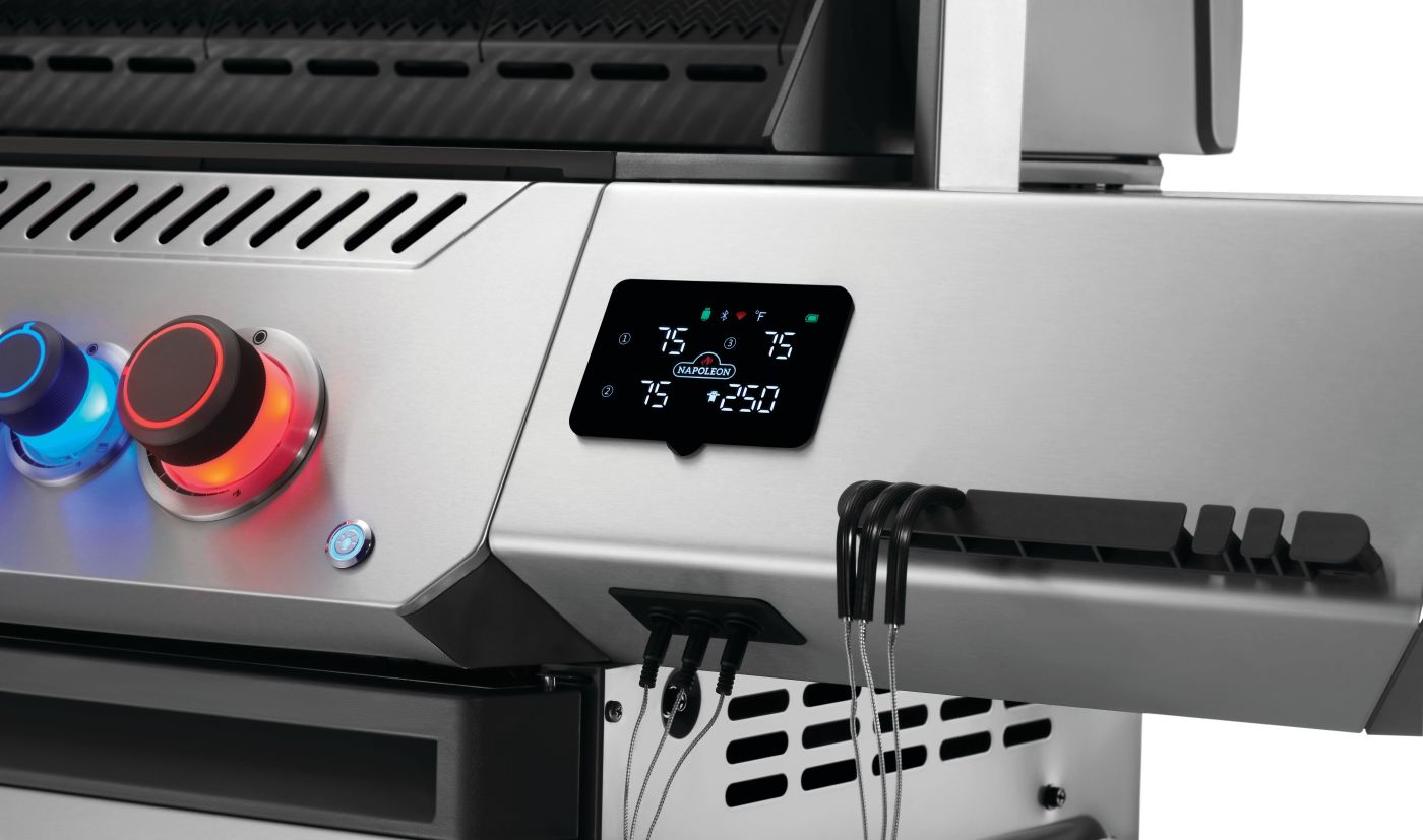 Napoleon Prestige 500 RSIB Propane Gas Grill with Smart Connected Technology - Perfect for Backyard BBQs, Outdoor Cooking & Patio Entertaining