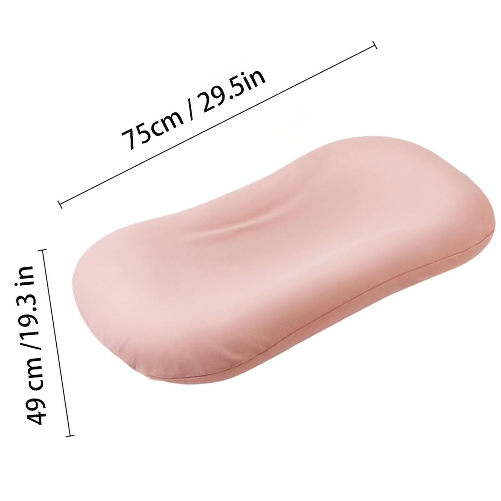 **Soft Breathable Baby Lounger Nest for Newborns – Washable Infant Lounger Pillow for Crib, Co-Sleeping & Travel (Pink) – Perfect for Napping, Playtime & On-the-Go Comfort**