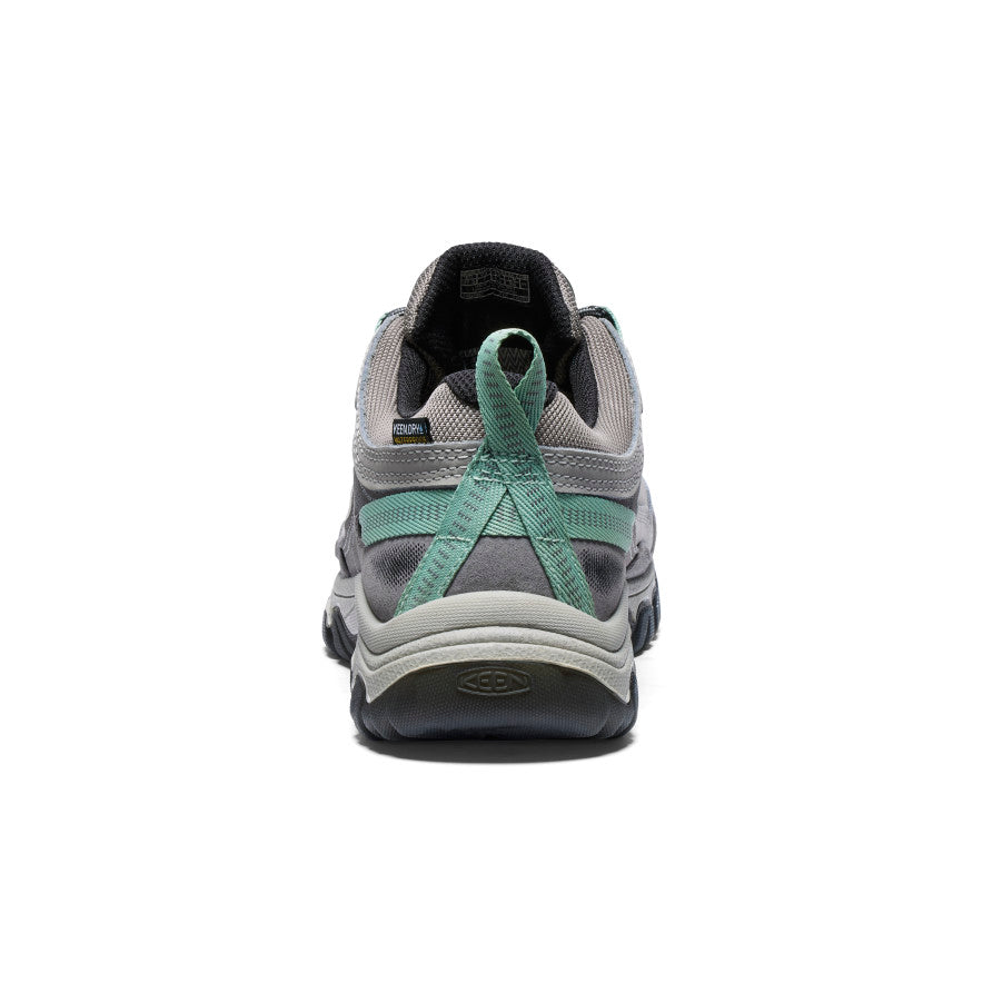Women's Targhee IV Waterproof Hiking Shoes - Alloy/Granite Green | Lightweight Trail Running & Outdoor Adventure Footwear for Hiking, Camping & Backpacking
