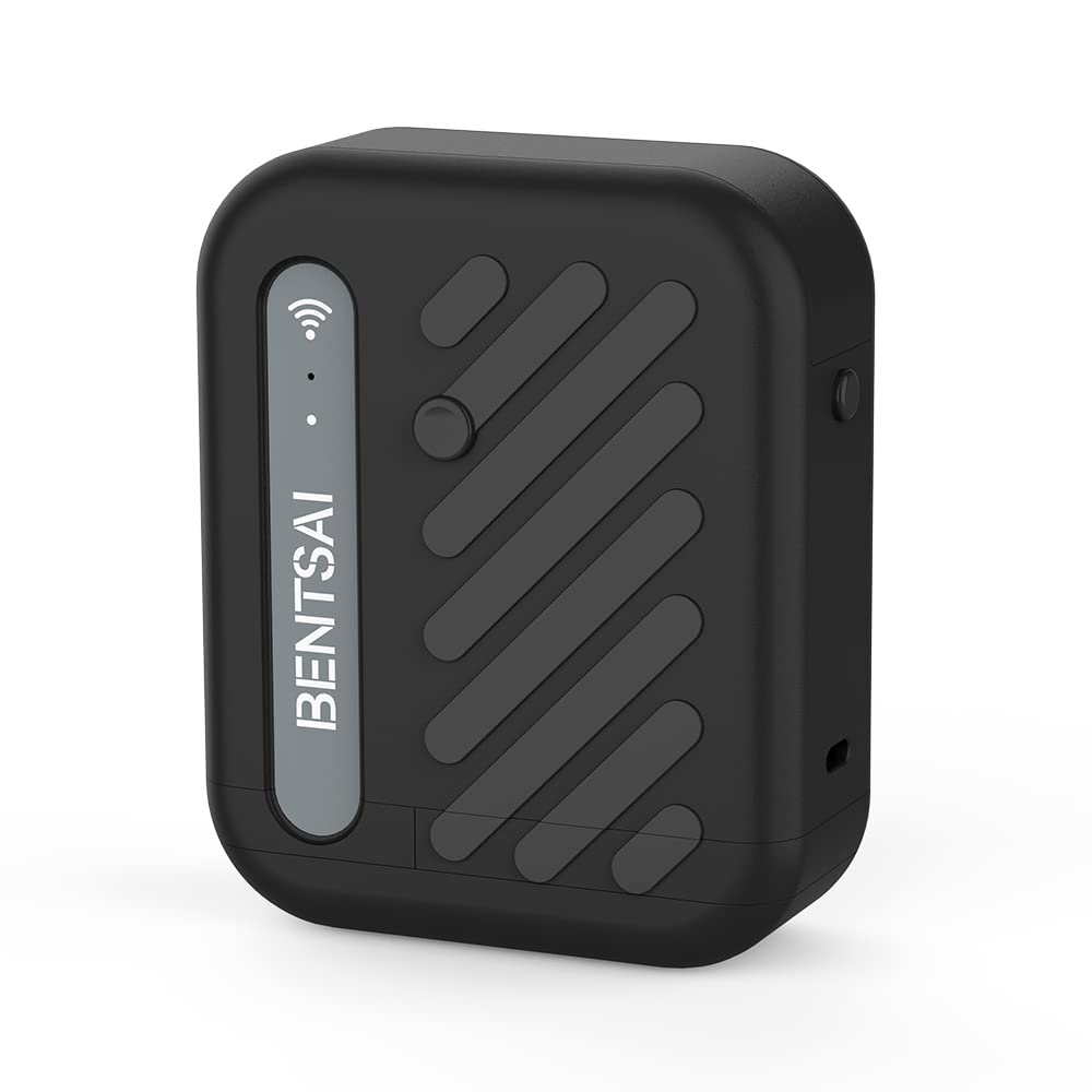 BENTSAI B10 Mini Handheld Inkjet Printer - Portable Wireless WiFi Printer for iOS/Android | Batch Coding, Date Labeling & QR Code Printing on Any Surface | Ideal for Warehouse, Retail & Logistics (Black)