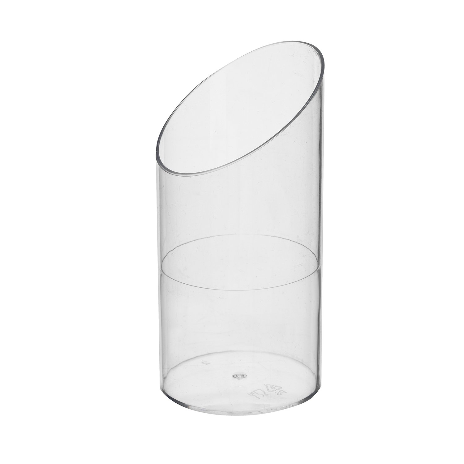 12-Pack Clear Mini Plastic Appetizer & Dessert Cups - Perfect for Party Finger Foods, Wedding Receptions, and Catering Events