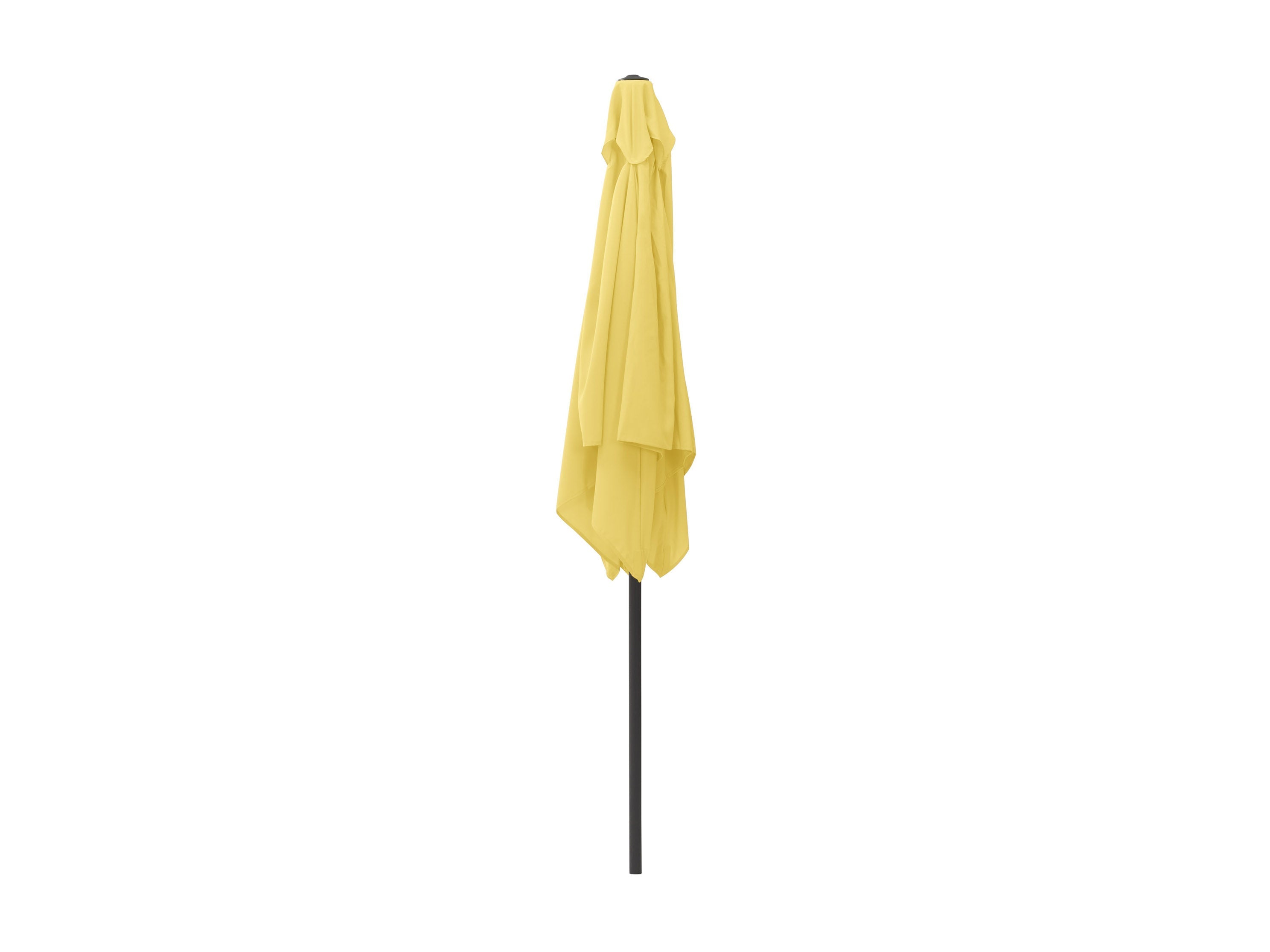 9ft Yellow Square Patio Umbrella - UV Protection Outdoor Sun Shade for Pool, Garden, and Backyard Relaxation