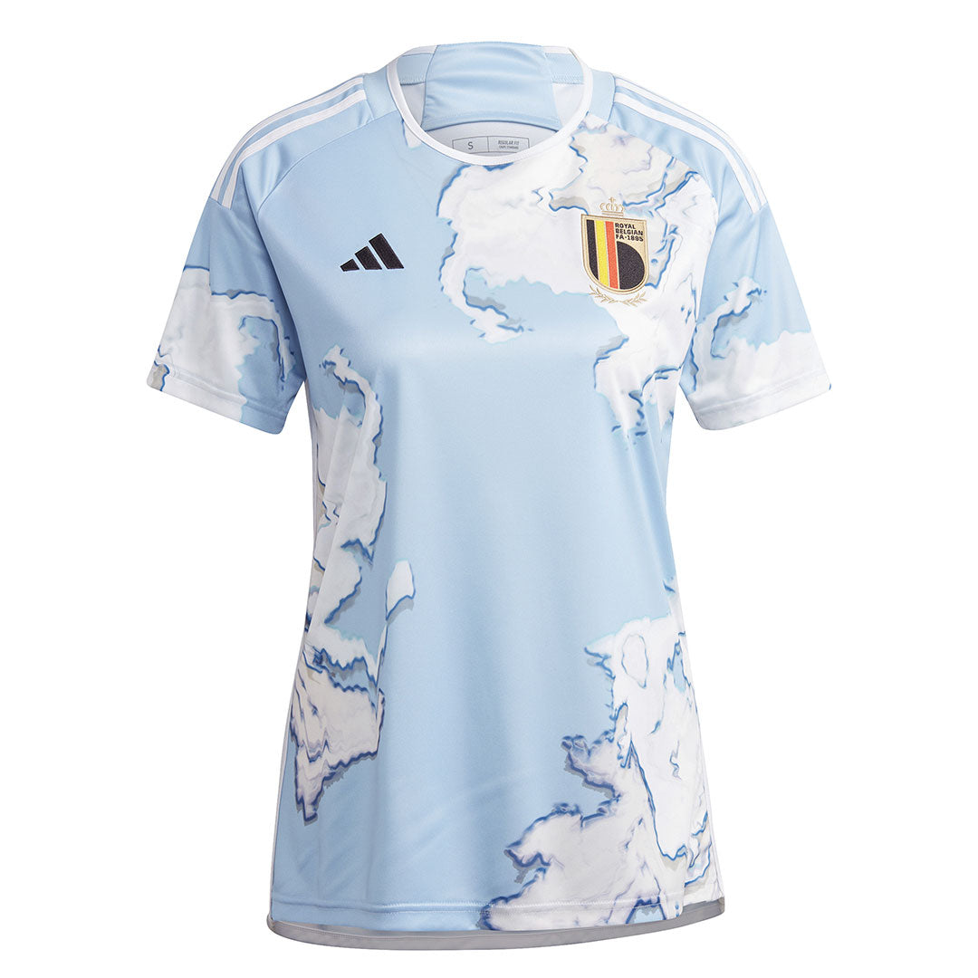 adidas Women's Belgium 23 Away Jersey (HS9952) - Official Soccer Jersey for Women, Perfect for Games & Fan Support