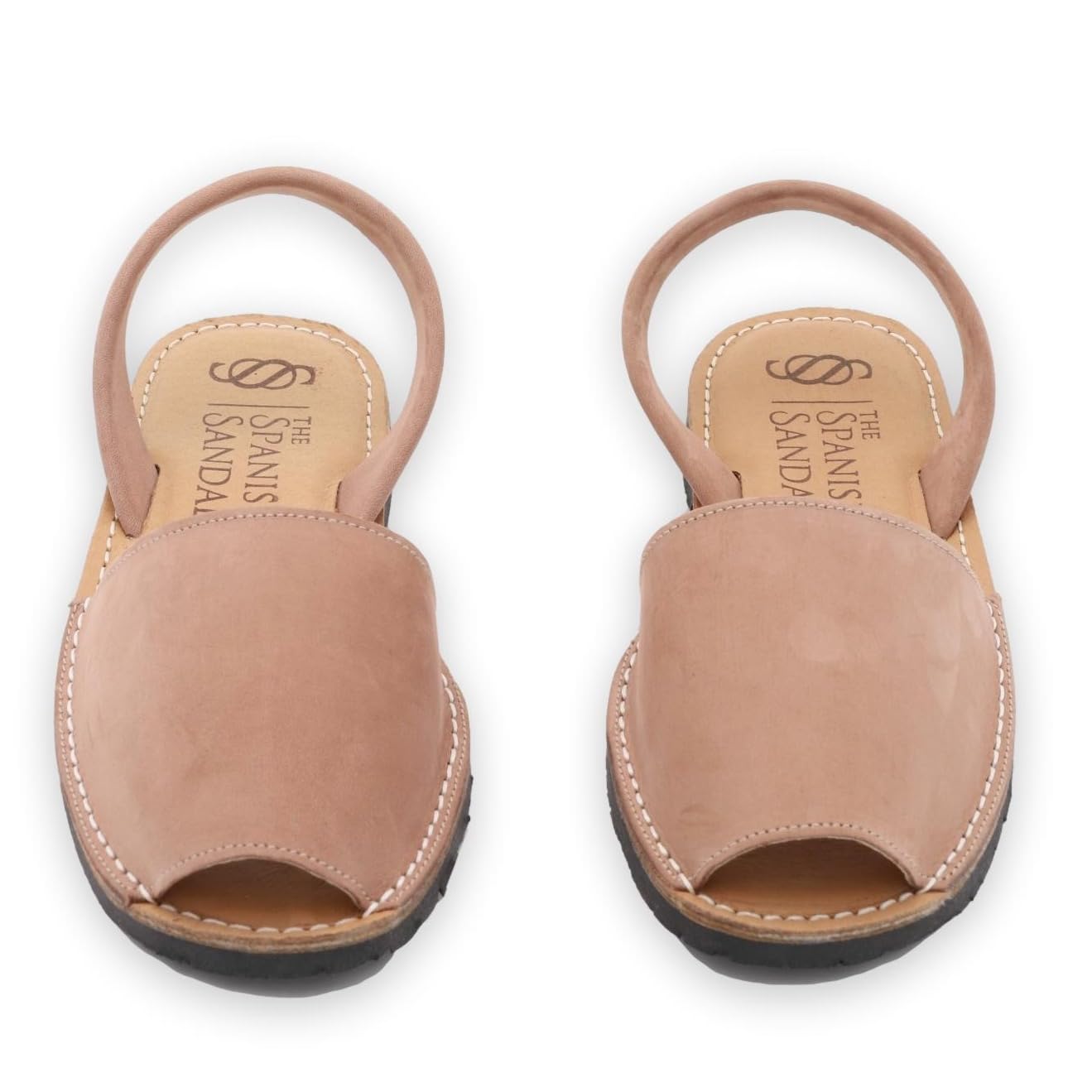 Women's Classic Flat Sandals | Dressy Soft Leather Peep Toe Casual Slip-On Flats – Perfect for Summer, Beach, Travel & Everyday Wear