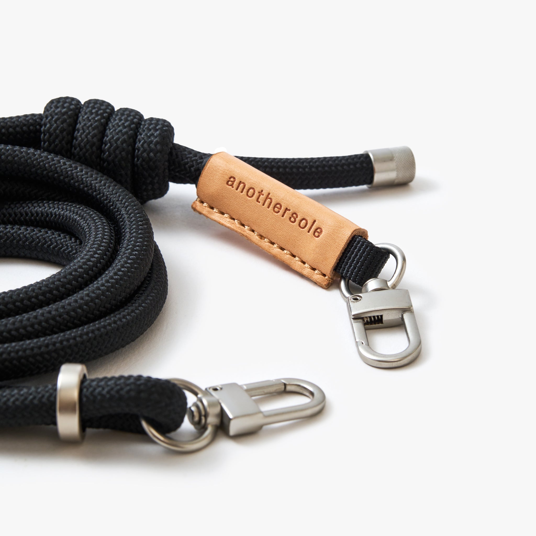 8MM Black Sling Rope - Heavy Duty Climbing Gear for Outdoor Adventures, Camping, Hiking & Survival