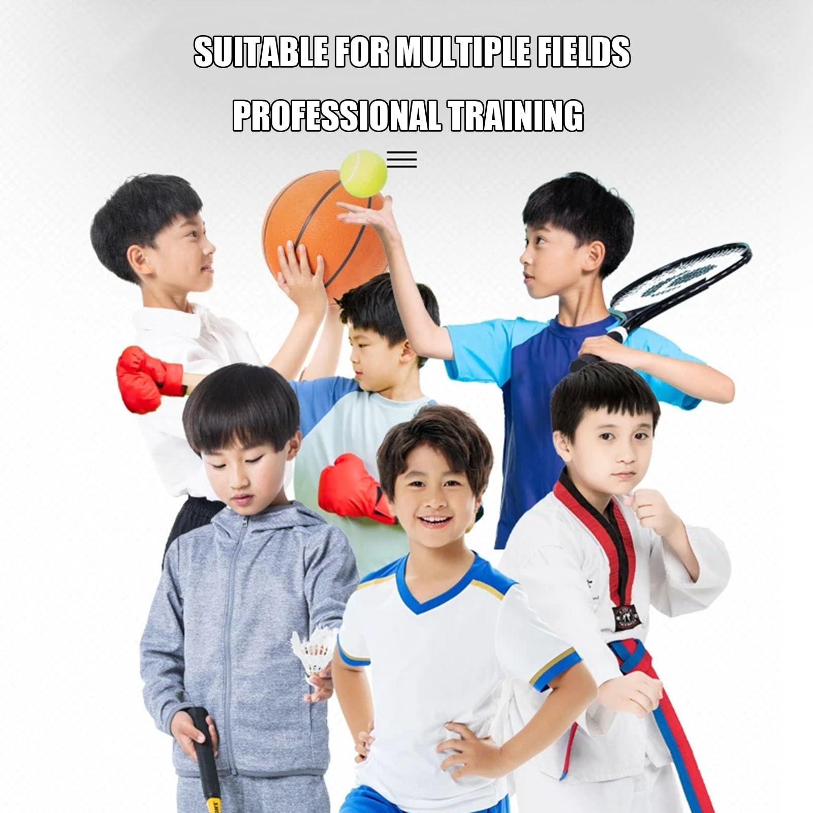 Agile Reaction Training Light Set - Quick Response Sports Training Lights for Reflex, Agility & Cognitive Brain Workout - Perfect for Boxing, Soccer, Basketball & Martial Arts Practice (6-Pack)