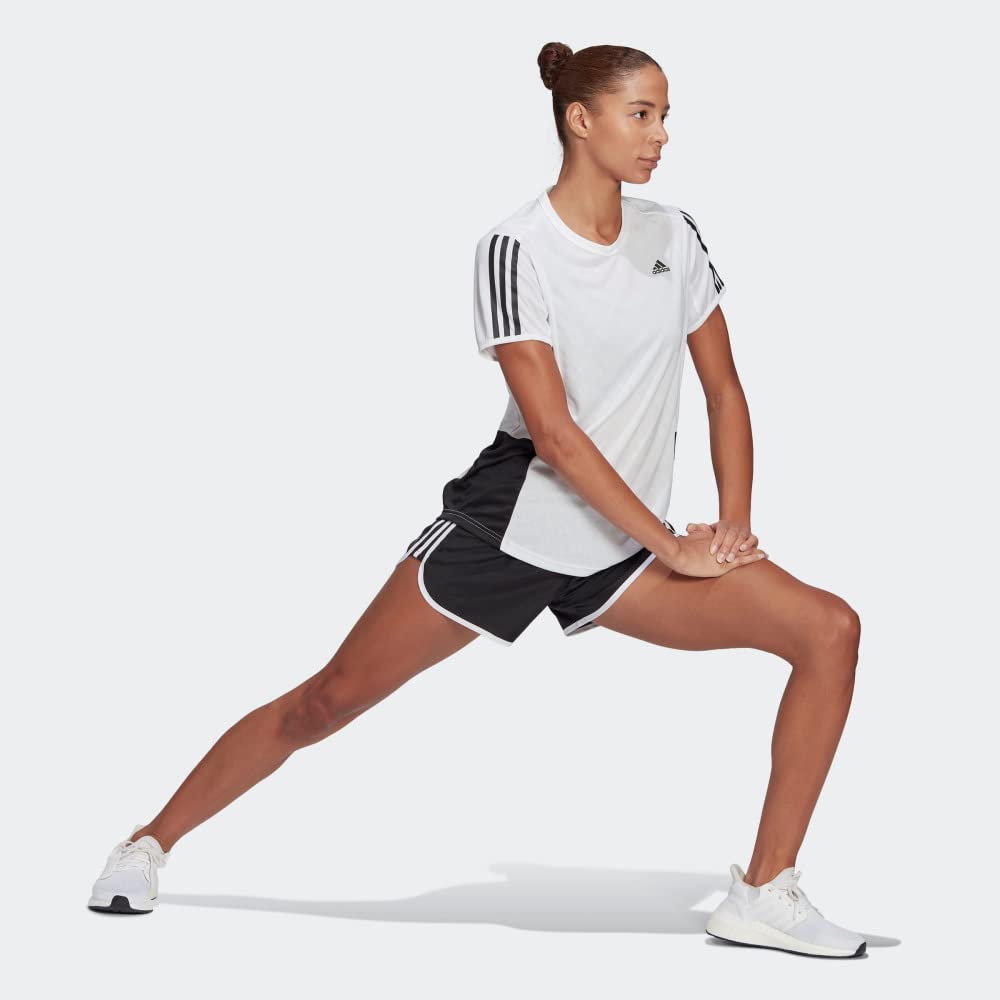 Adidas Women's Marathon 20 Running Shorts - Lightweight Breathable Workout Shorts for Women - Perfect for Running, Gym Training & Yoga