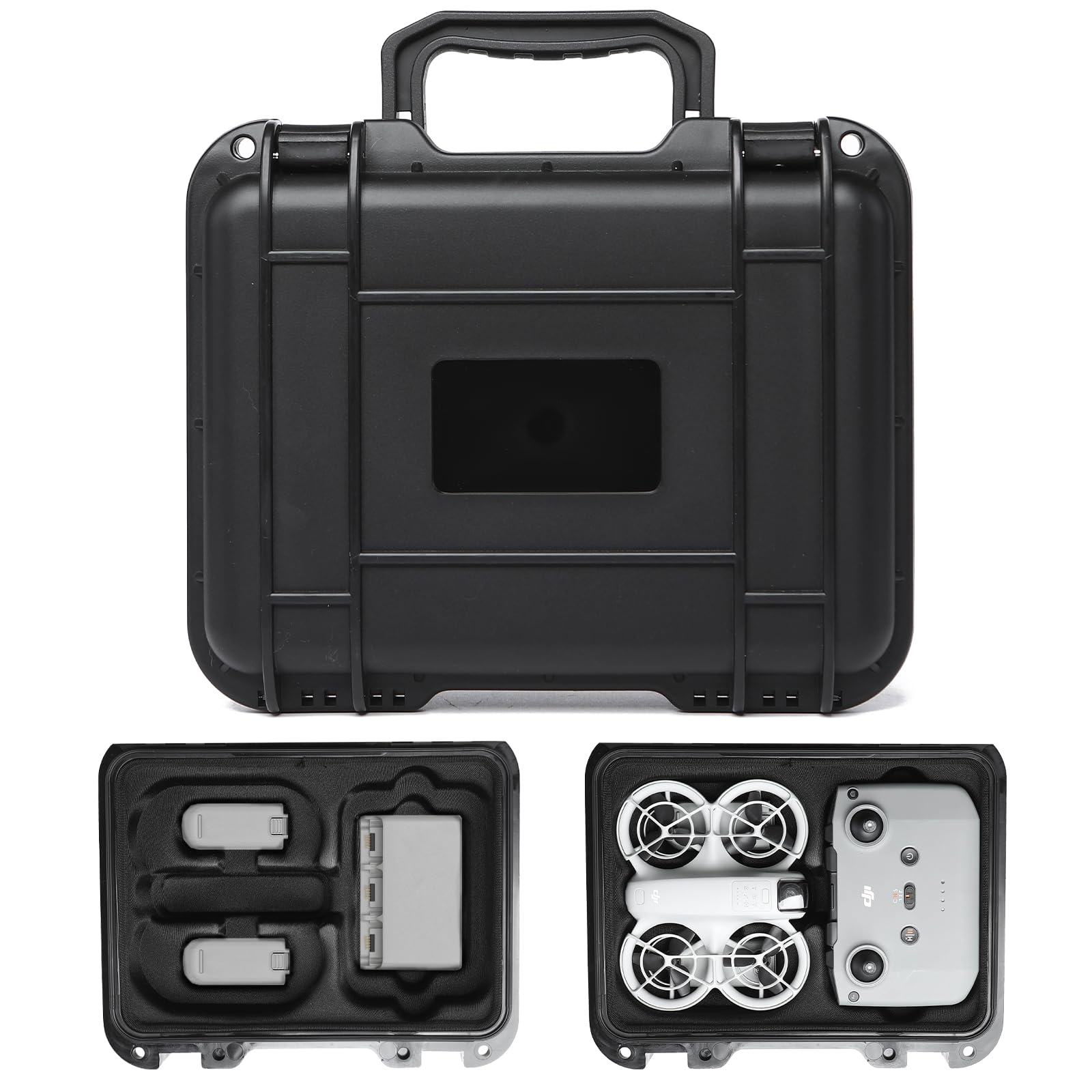**DJI Drone Combo Waterproof Hard Case - Portable Protective Storage for RC-N3 Remote Controller, Batteries & Accessories | Travel, Outdoor & Adventure Use**